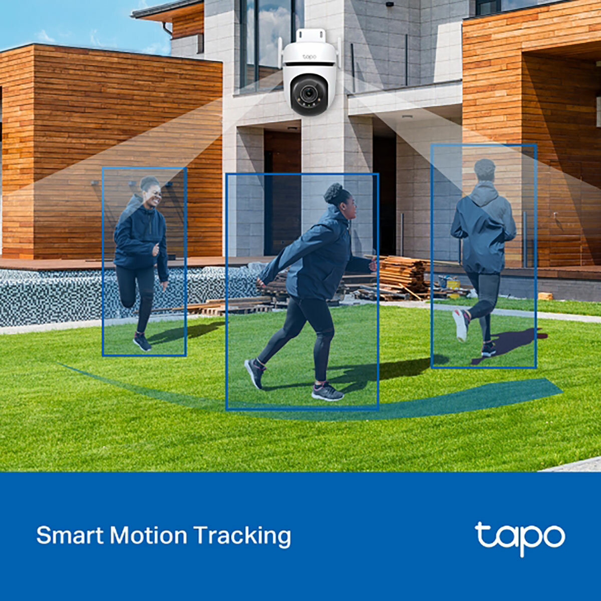 TP-Link Tapo C520WS 2K 4MP Outdoor Pan/Tilt Security Wi-Fi Camera -2 Pack