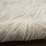 Nourison Graceful Rug in Grey, 160 x 221 cm