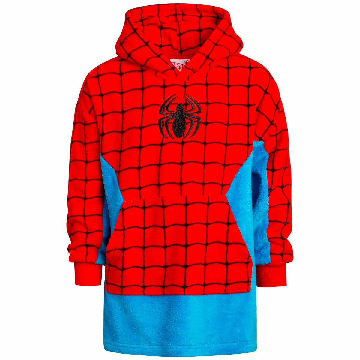 Character Kid's Oversized Hoodie in Spider-Man Character Kid's Oversized Hoodie in Spider-Man