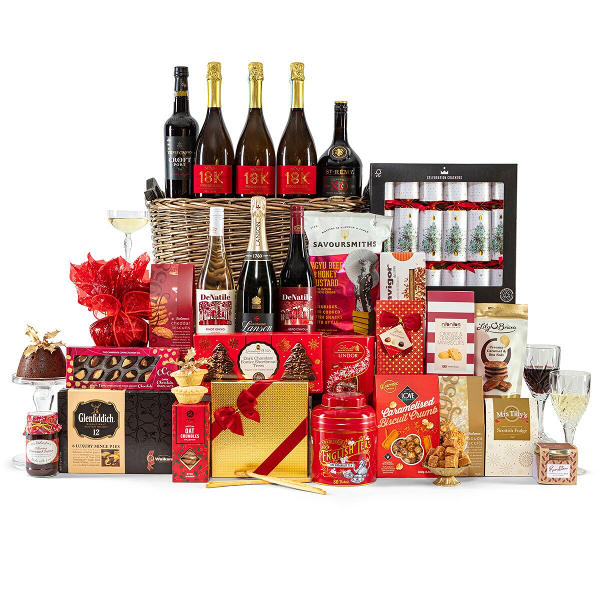 The Majestic Champagne Christmas Gift Hamper
