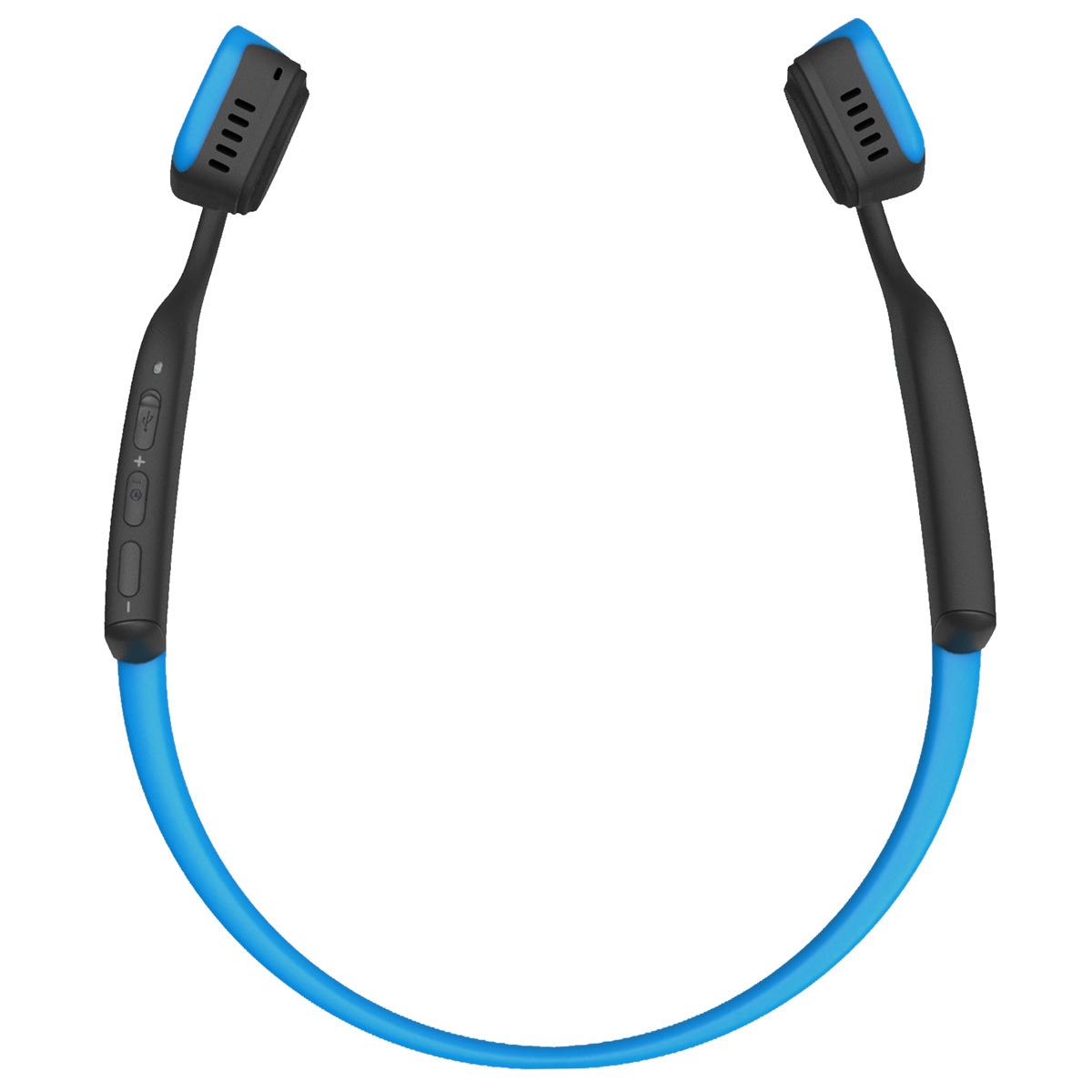 Aftershokz Trekz Titanium Wireless, Bone Conduction Open Ear Headphones in Ocean Blue