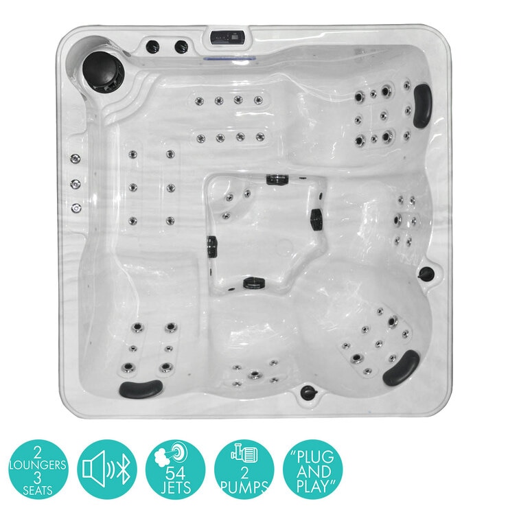 Blue Whale Spa Noble Bay 54Jet 5 Person Hot Tub Delivered and