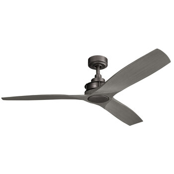 Kichler Ried 3 Blade (142cm) Indoor Ceiling Fan with AC Motor and Remote Control
