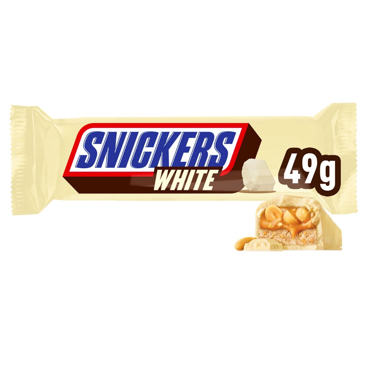 Snickers white sales