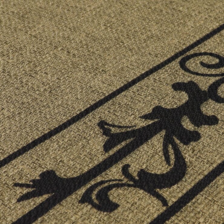 JVL Elegance Doormat and Runner Mat Pack in Border Design Costco UK