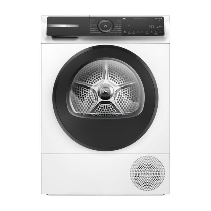 Bosch WQH246D9GB, Series 6, 9kg Heat Pump Tumble Dryer A+++ Rating White