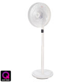 NSA Dual Power 12" Stand Fan With Remote Control, SFDC-30128RC