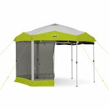 Studio image of the screenhouse with half of the walls removed Studio image of the screenhouse with half of the walls removed