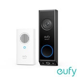 eufy 2K Video Doorbell E340 8GB Local Storage with Chime - No Monthly Fees