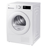 Samsung Series 5 DV90CGC0A0TEEU with OptimalDry™, Heat Pump Tumble Dryer, 9kg in White