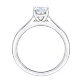 1ct Oval Cut Solitaire Ring