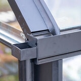 Janssens Elsene 10ft 4" x 13ft 2" (3.2 x 4m) Aluminium Greenhouse Package