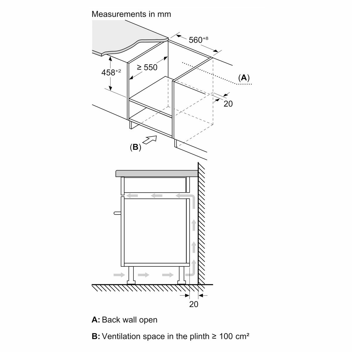 Bosch Series 4 CMA583MB0B, Built In Microwave Oven, in Black Bosch Series 4 CMA583MB0B, Built In Microwave Oven, in Black