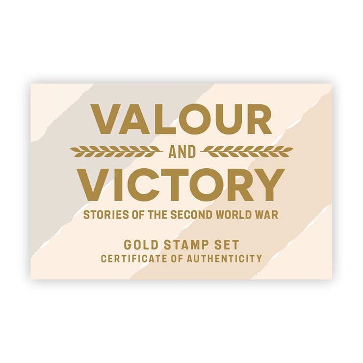 Stories of WWII Gold Stamp Set from Royal Mail®