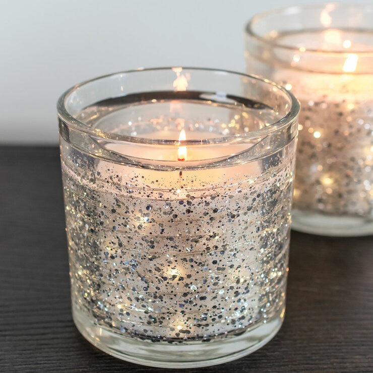 Avaria Light-Up LED Candle, 2 Pack in Juniper & Silver Birch