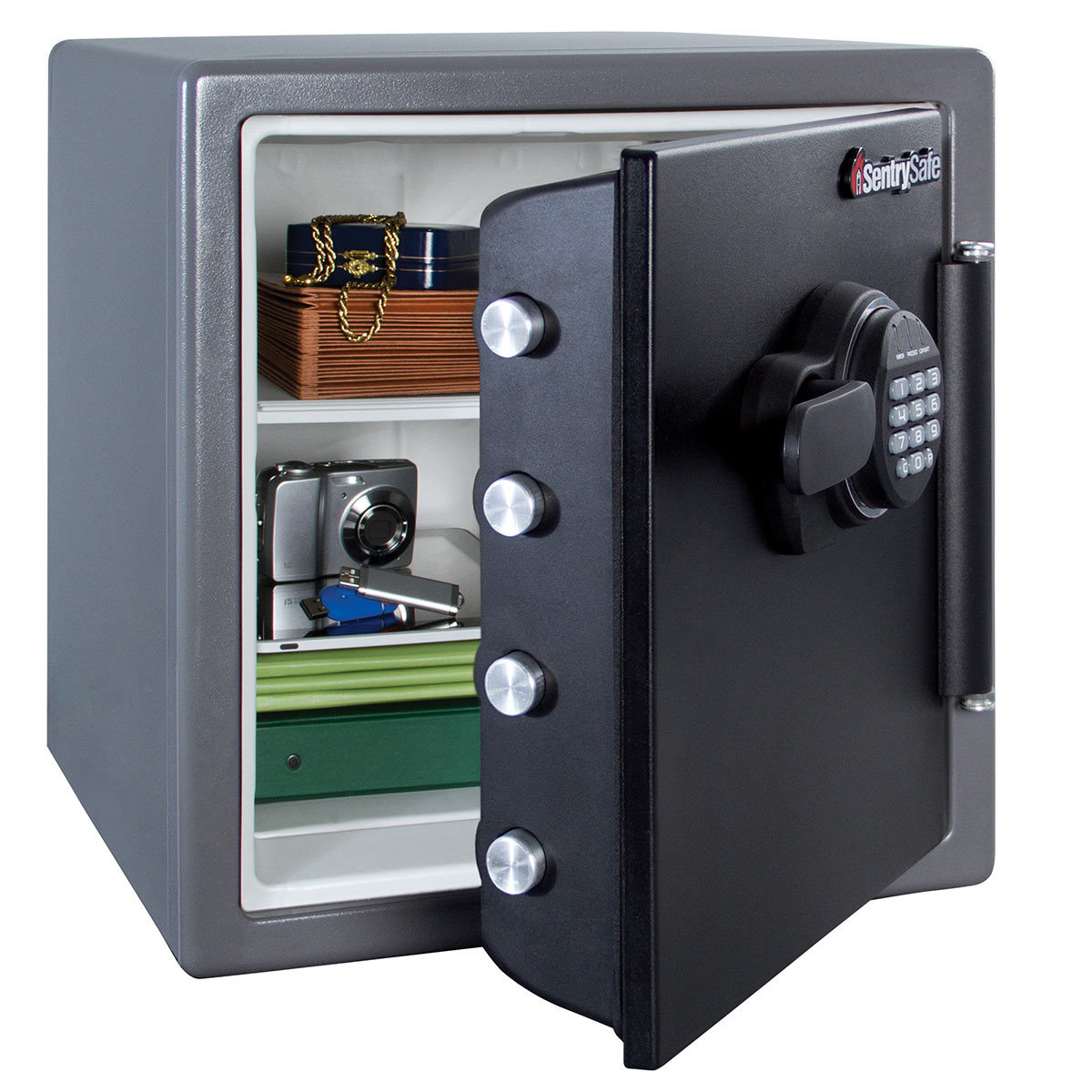 Sentry SFW123FSCLEHRO Fire and Water Resistant Electronic Safe Costco UK
