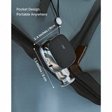 Lifestyle image of Renpho Micro Massage Gun's dimensions