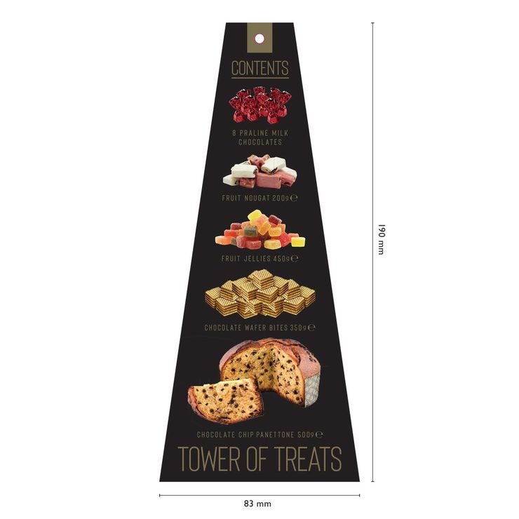 Festive Tower of Treats, 2.2kg in 2 Colours Festive Tower of Treats, 2.2kg in 2 Colours