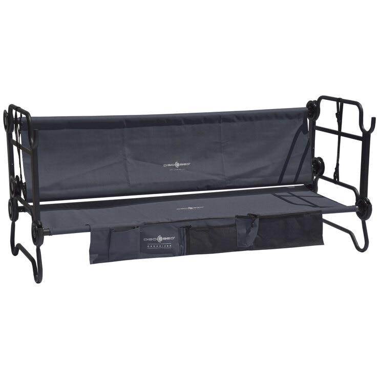 DiscOBed Large Adult Mobile Camping Bunk With Side Organisers in 2 Sizes Costco UK
