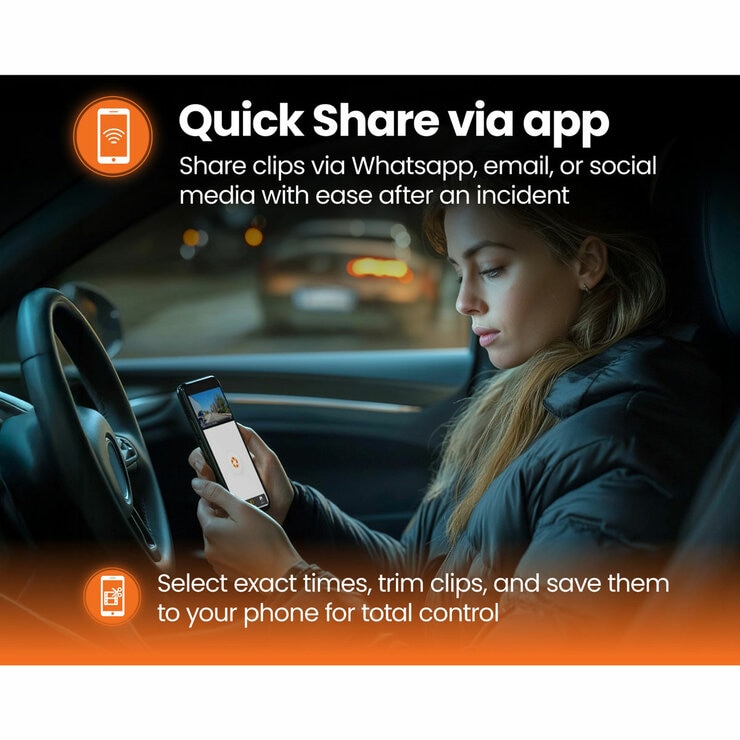 Road Angel Halo Ultima 4k Dual 64 GB Dash Cam