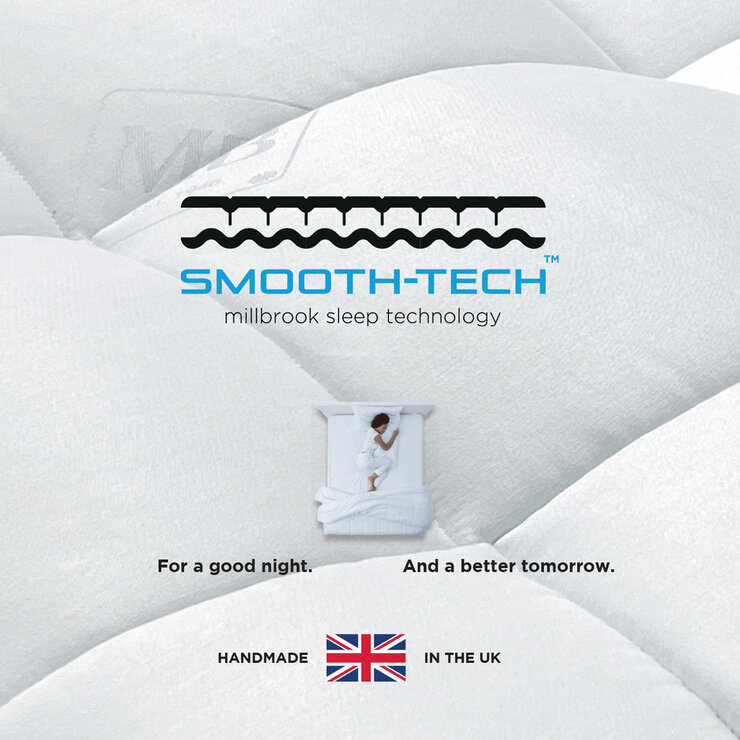 Millbrook Natural Luxury 11,000 Pillowtop Mattress, 2 Firmness Ratings in 5 Sizes