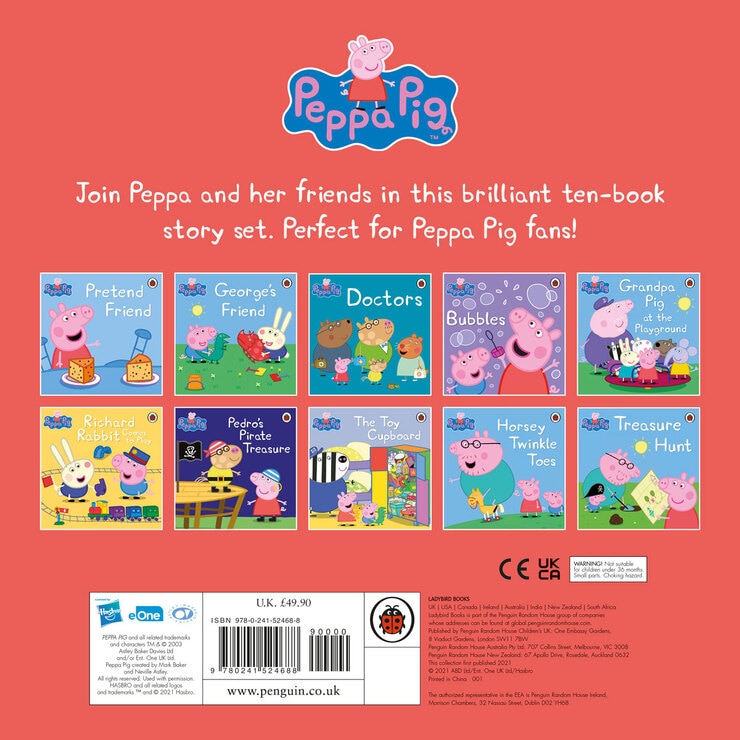 Peppa Pig 10 Book Set Costco UK