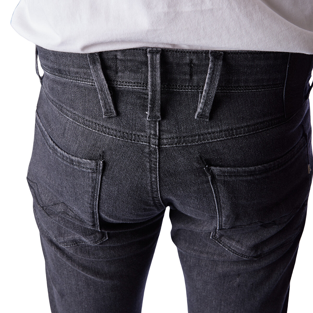 Replay Men's Denim Jeans in Dark Grey