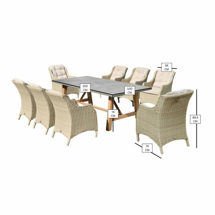 Bramblecrest Woodchester 9 Piece Dining Set Bramblecrest Woodchester 9 Piece Dining Set