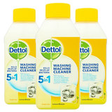 Dettol Washing Machine Cleaner Citrus, 3 x 250ml