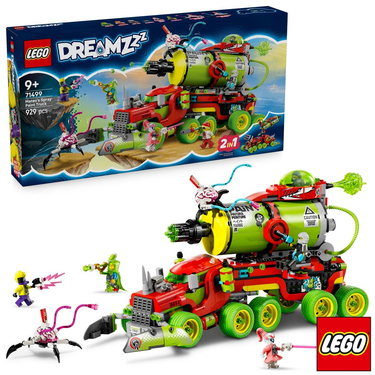 LEGO DREAMZzz Mateo's Spray Paint Truck - Model 71499 (9+ Years)