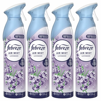 Febreze Air Mist, 4 x 185ml