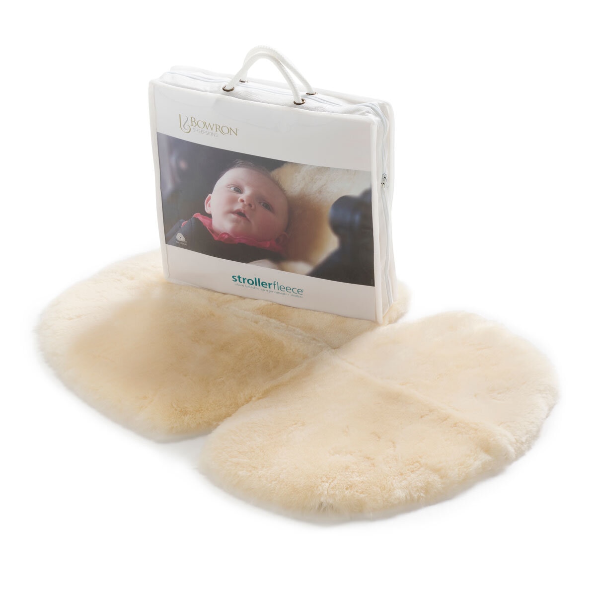 Bowron lambwool universal stroller fleece