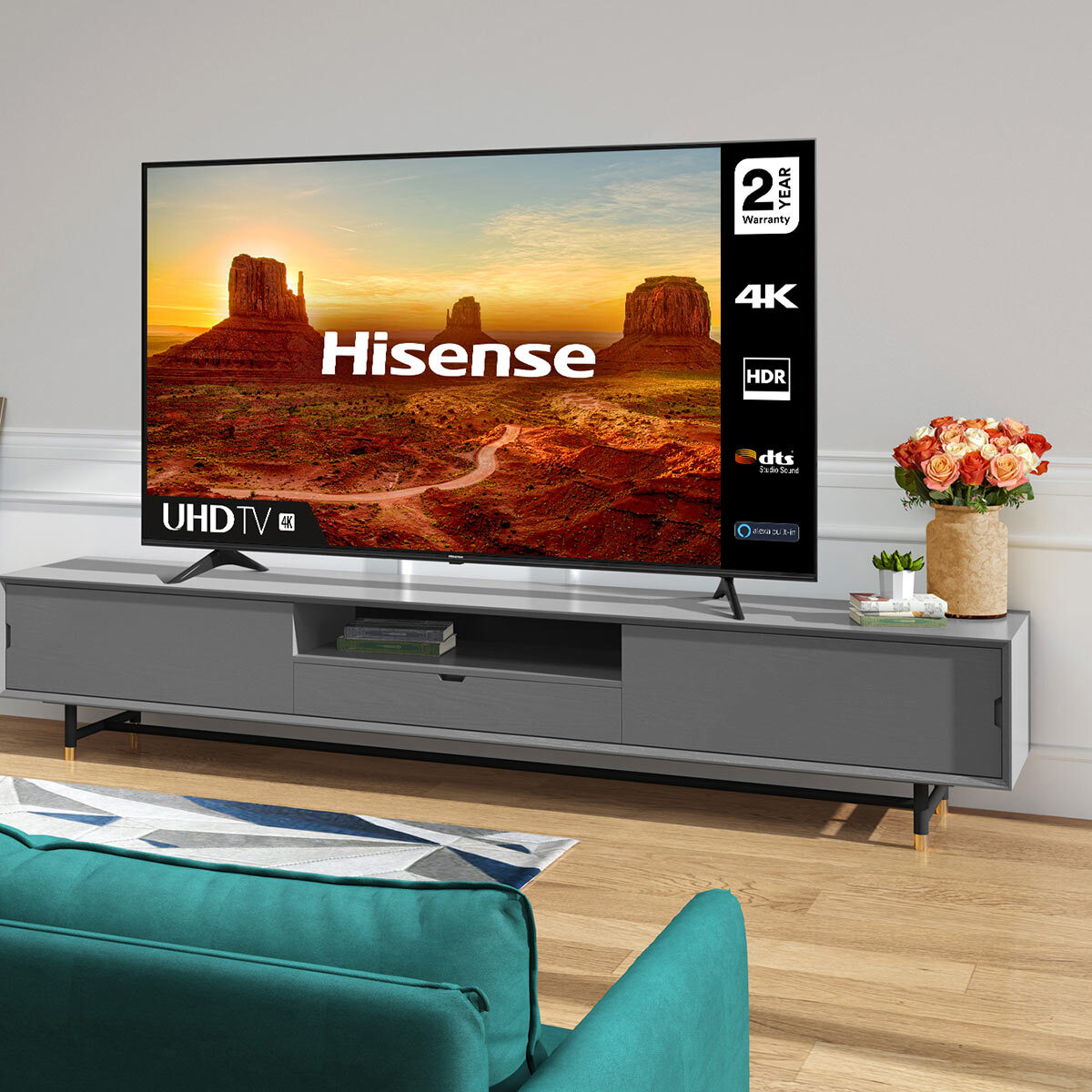 Hisense 43A7100FTUK 43 Inch 4K Ultra HD Smart TV Costco UK