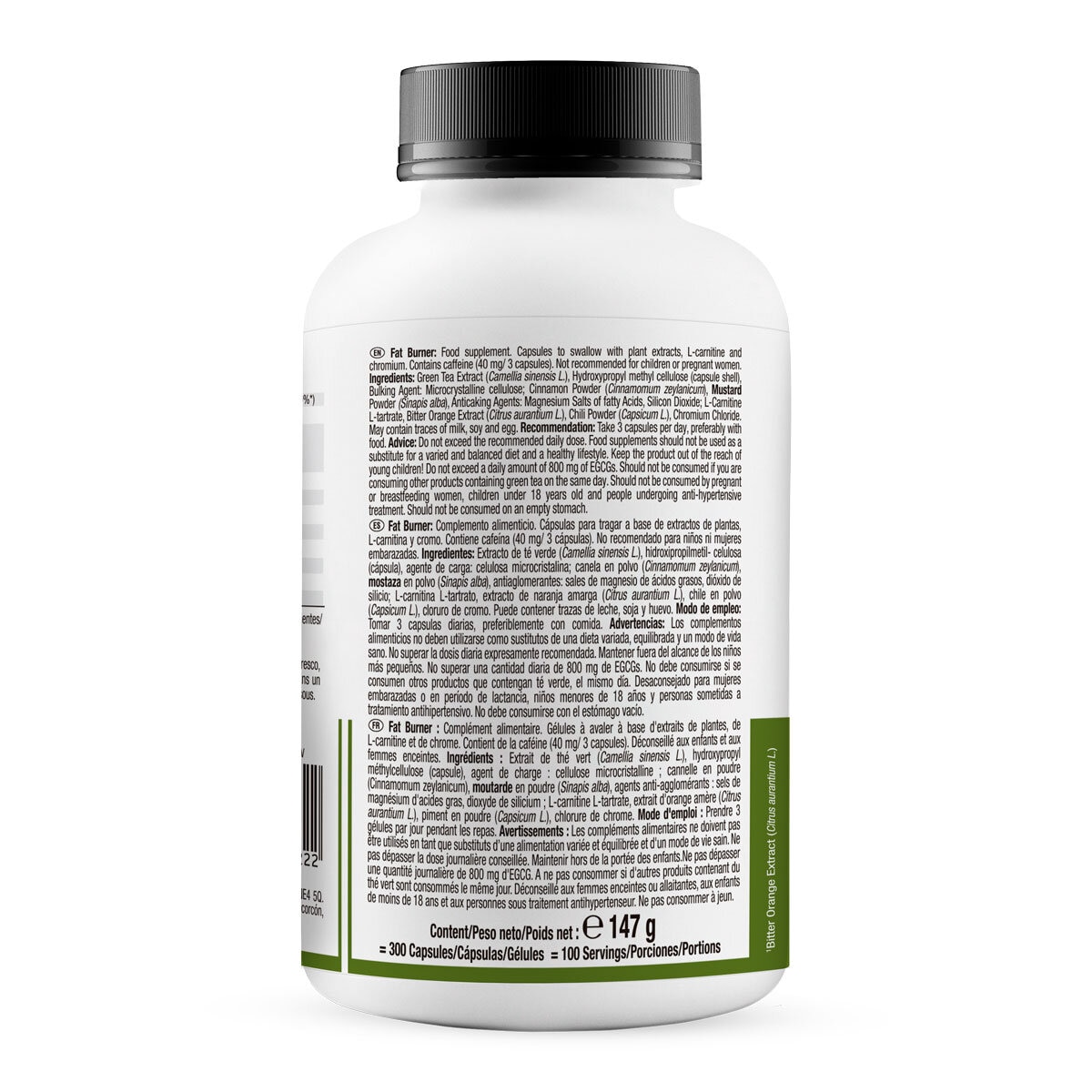 Weider Fat Burner Back