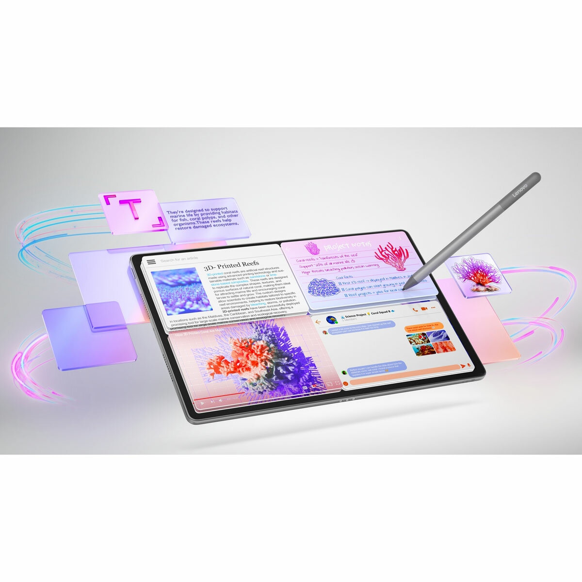 Lenovo Idea Tab Plus, 12GB Ram, 256GB UFS, 12 Inch Tablet, ZAG70709GB