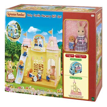 Sylvanian Families Baby Castle Nursery Gift Set Bundle (3+ Years)