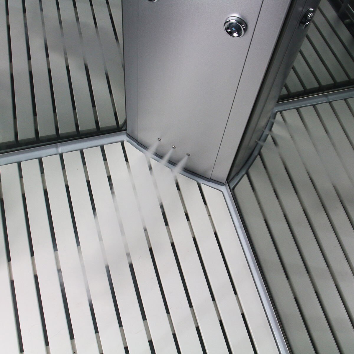 Insignia 2 Person Twin Valve Steam Shower Model INS9005 Costco UK