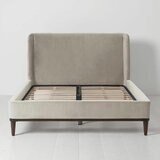 Swyft Bed 02 Beige Velvet Bed Frame in 3 Sizes