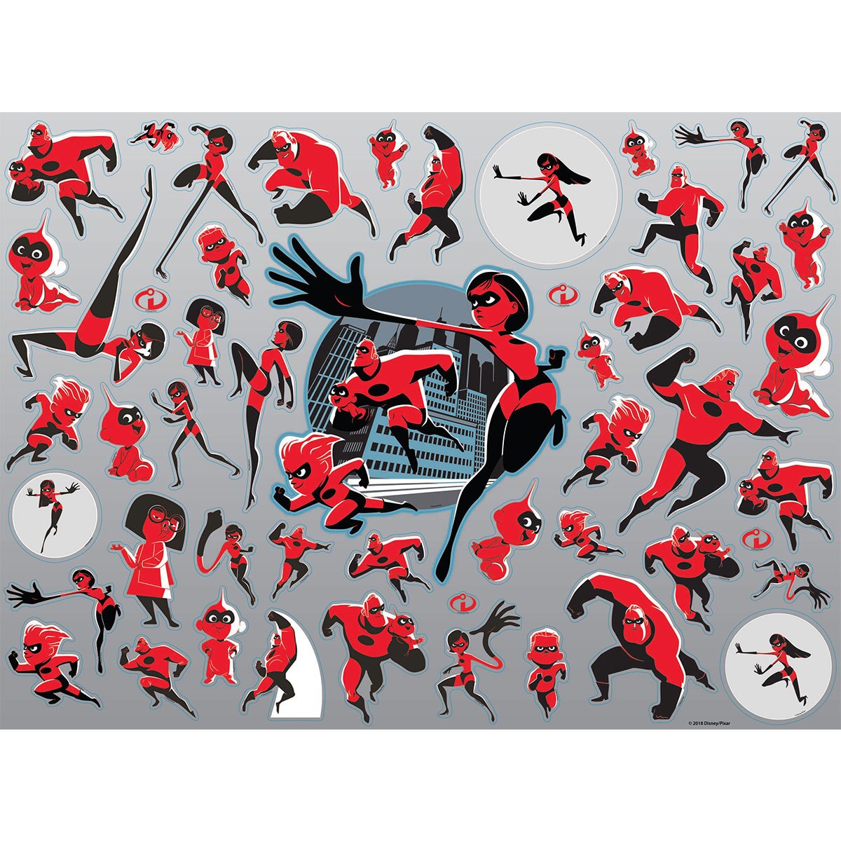 The Incredibles Giant Sticker Activity Pad (4+ Years)