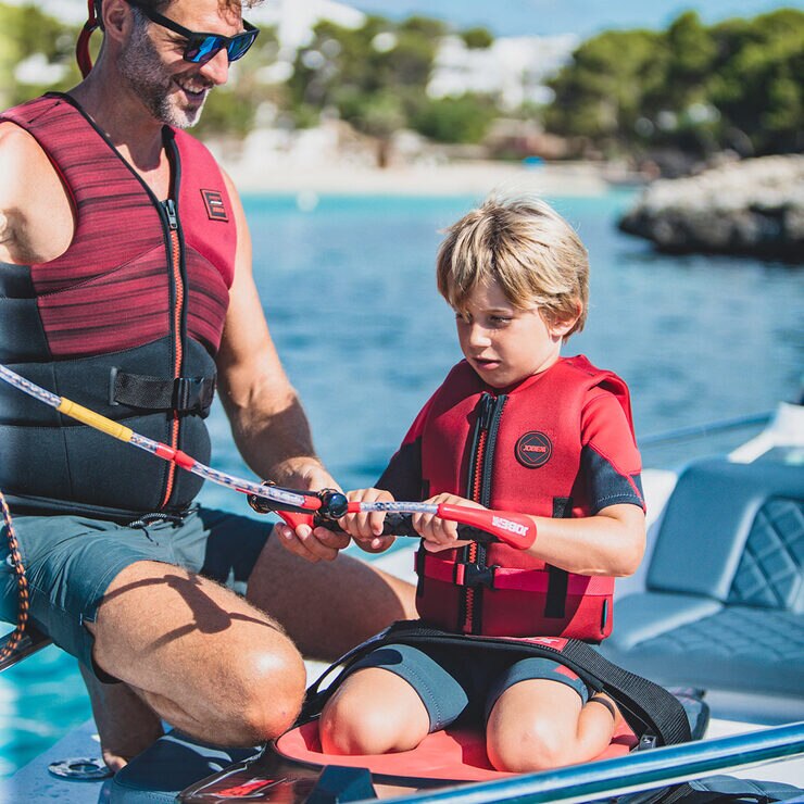 Jobe Streak 4ft 4" (133cm) Kneeboard Package in Red Costco UK