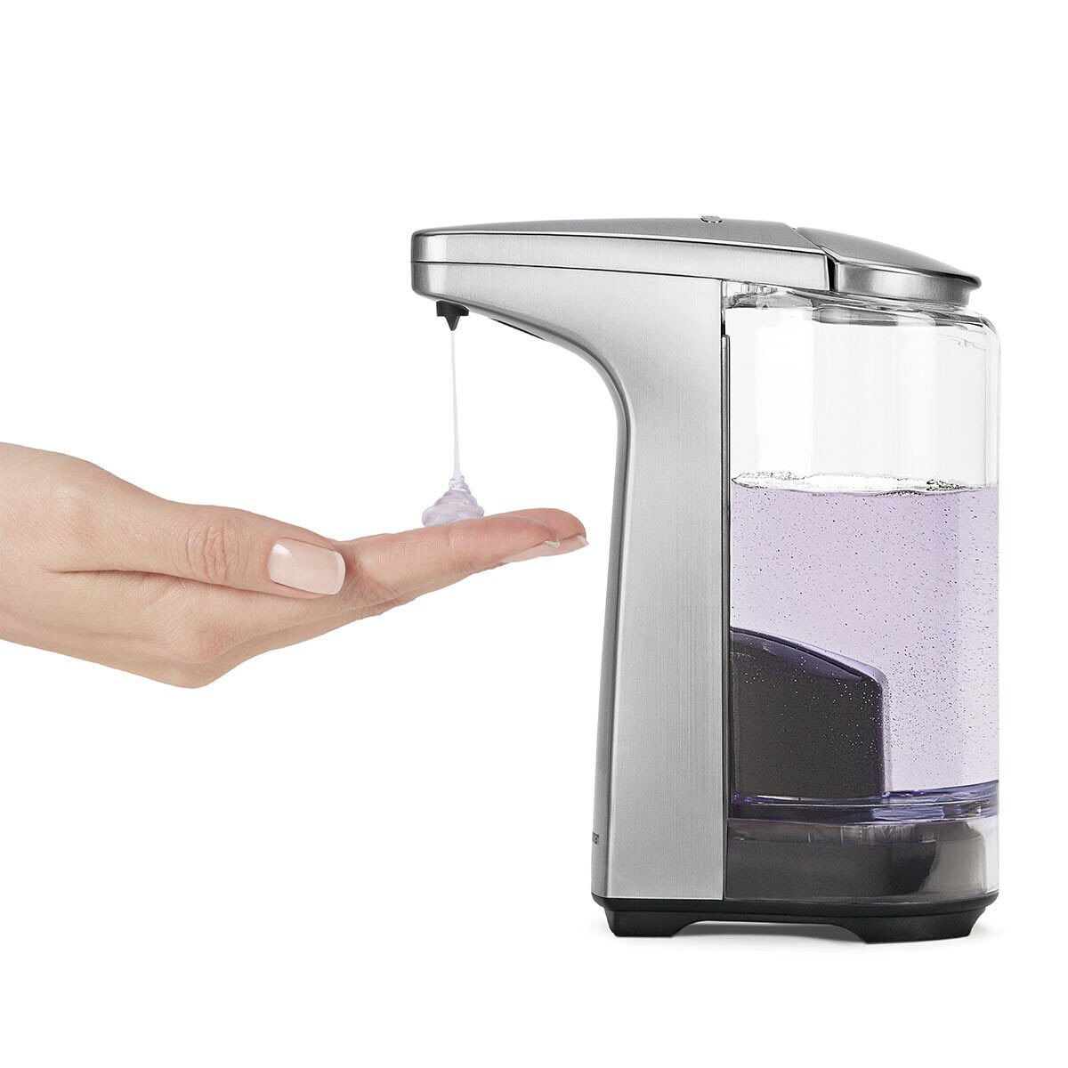 simplehuman Brushed Nickel Sensor Soap Pump Costco UK