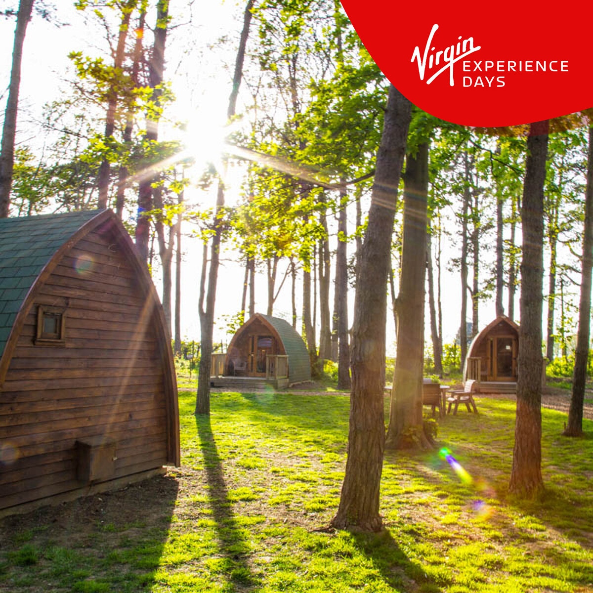 Virgin Experience Days Port Lympne Safari One Night Glamping Stay for up to Four
