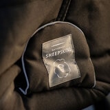 Naturally Sheepskins Baby Merino Sheepskin Footmuff in Black