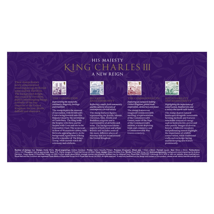 Buy King Charles III First Day Cover Overview Image at Costco.co.uk