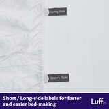 White SilverLining Fitted Sheet Labels