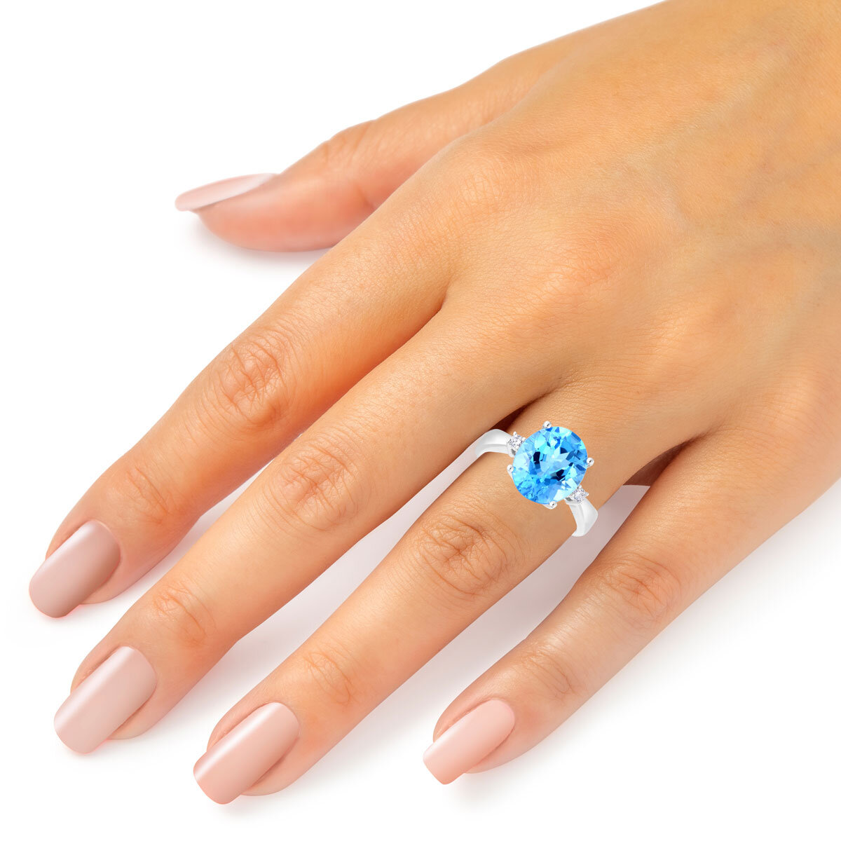 Costco blue topaz ring deals