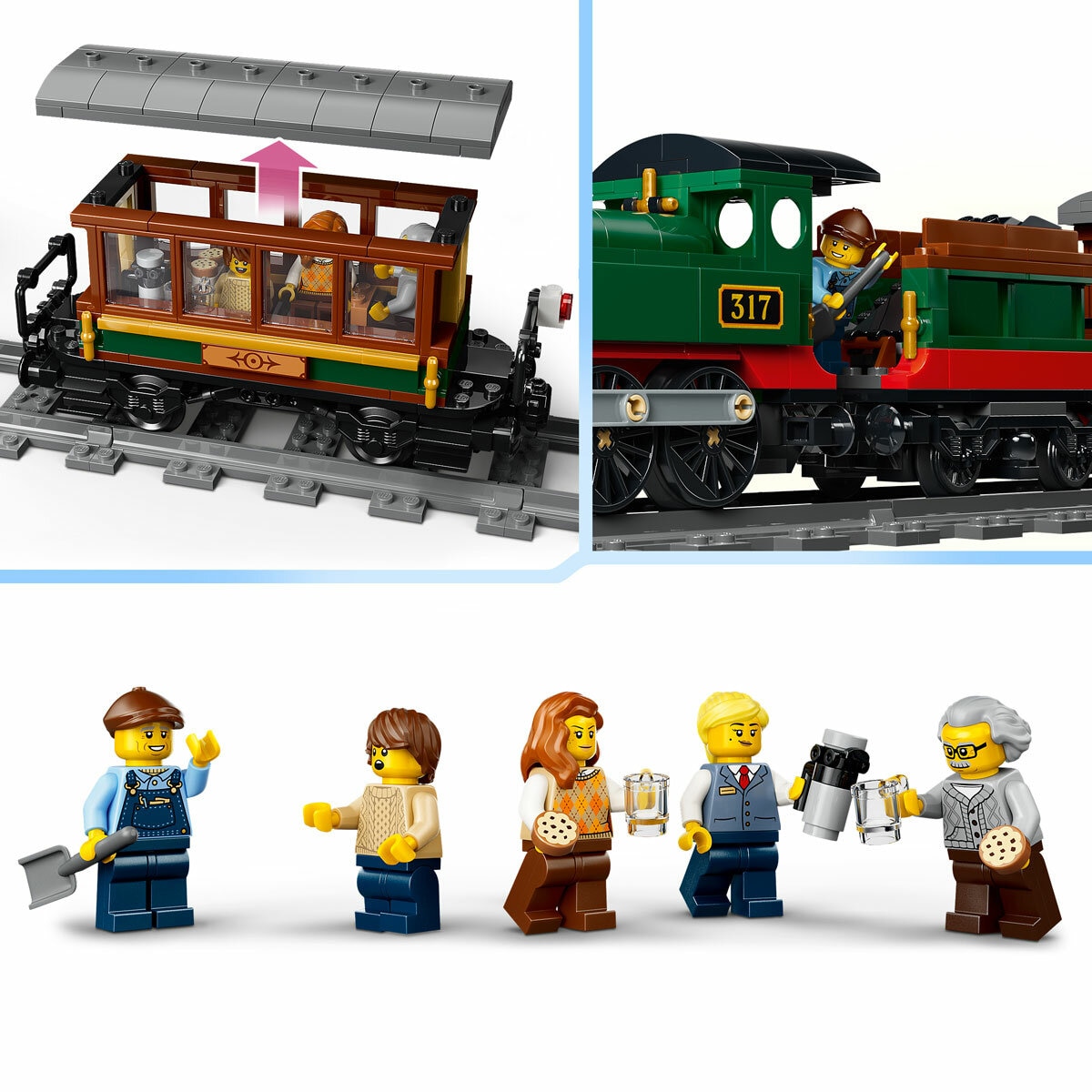 LEGO City Vintage Steam Train - Model 60511 (7+ Years) LEGO City Vintage Steam Train - Model 60511 (7+ Years)