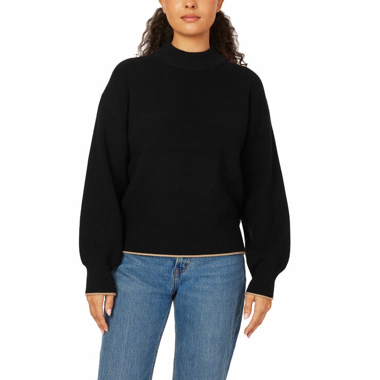 Scotch & Soda Mock Neck Sweater