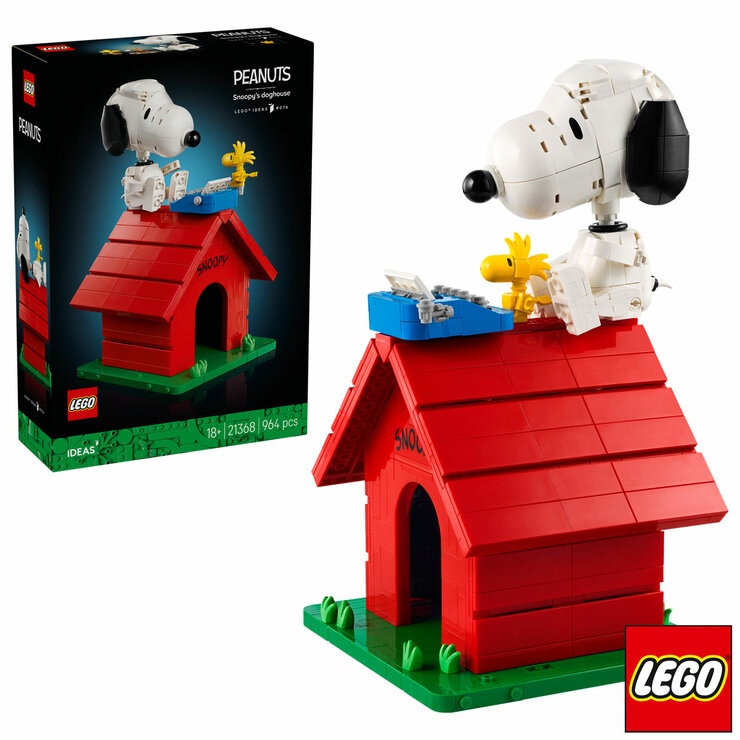 LEGO Ideas Peanuts: Snoopy's Doghouse - Model 21368 (18+ Years) LEGO Ideas Peanuts: Snoopy's Doghouse - Model 21368 (18+ Years)