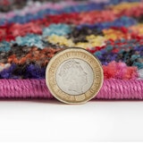 Concept Looms Carnaval Pink Rug in 3 Sizes